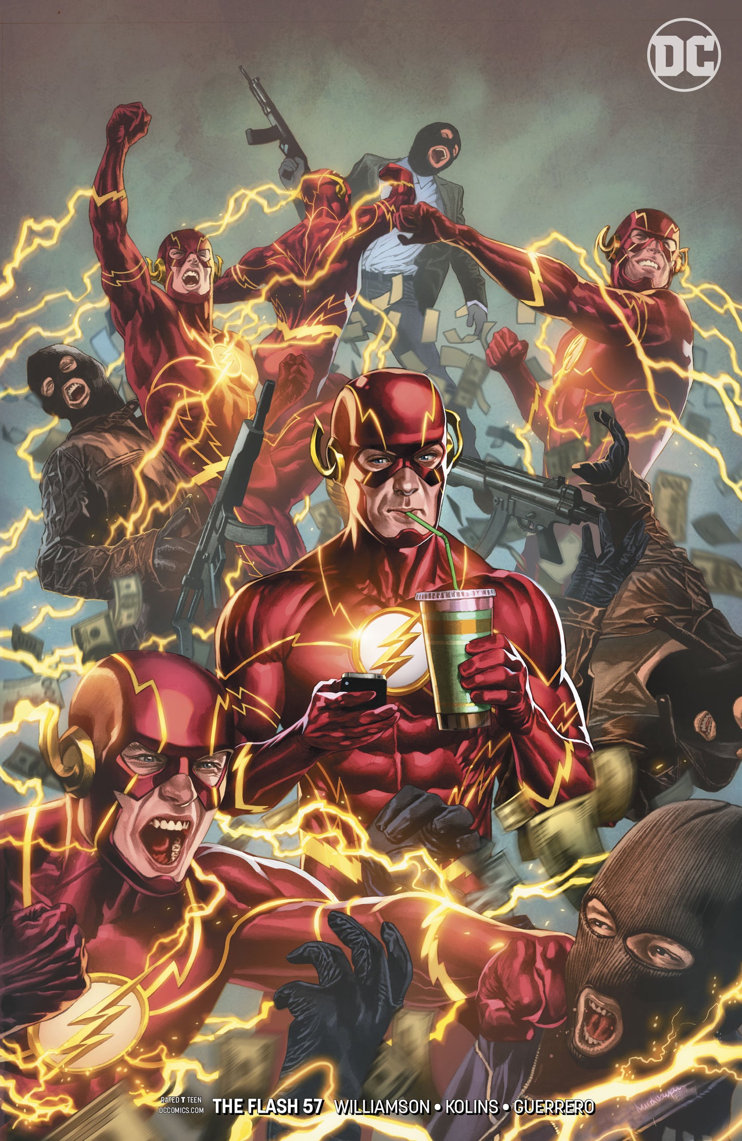 FLASH #57 VAR ED COVER
