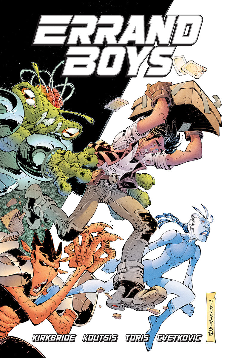 ERRAND BOYS #1 (OF 5) CVR A KOUTSIS COVER