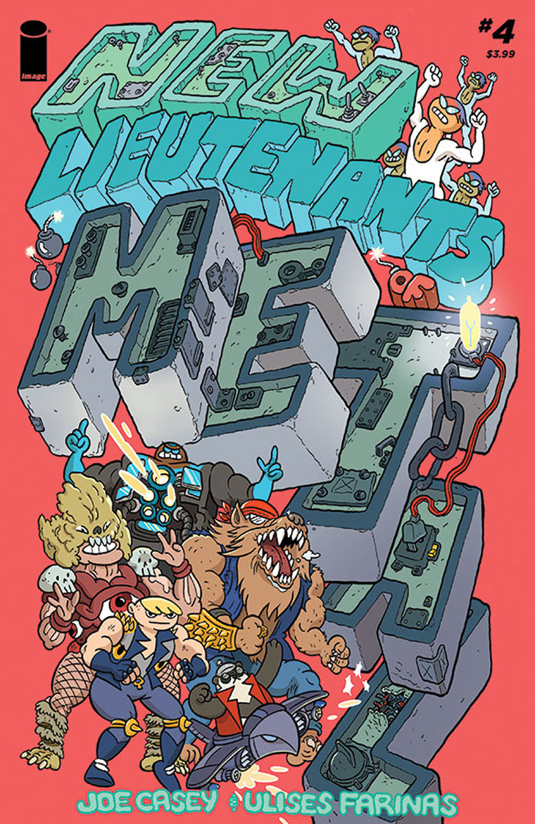 NEW LIEUTENANTS OF METAL #4 (OF 4) COVER