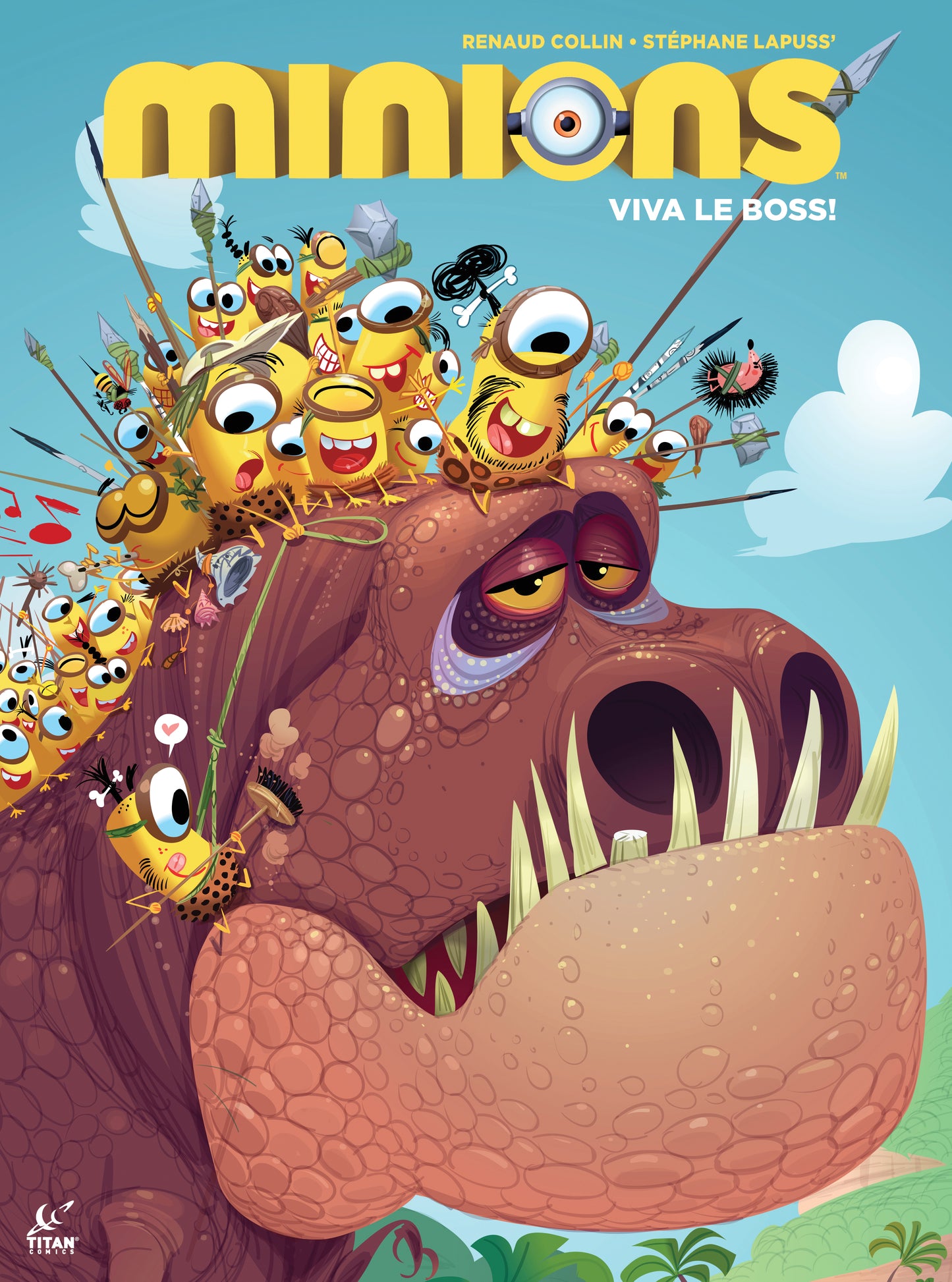 MINIONS VIVA LE BOSS #1 CVR A COLLIN COVER