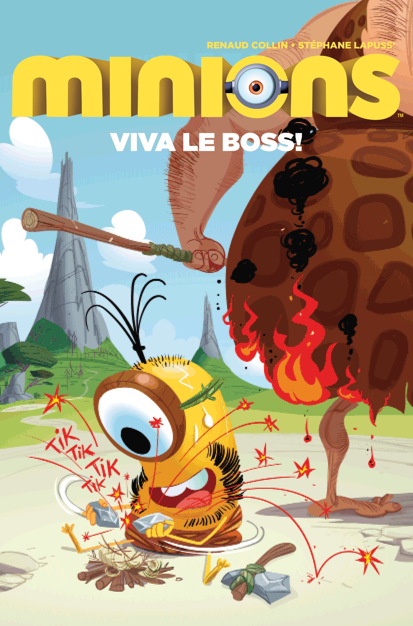 MINIONS VIVA LE BOSS #1 CVR B COLLIN COVER