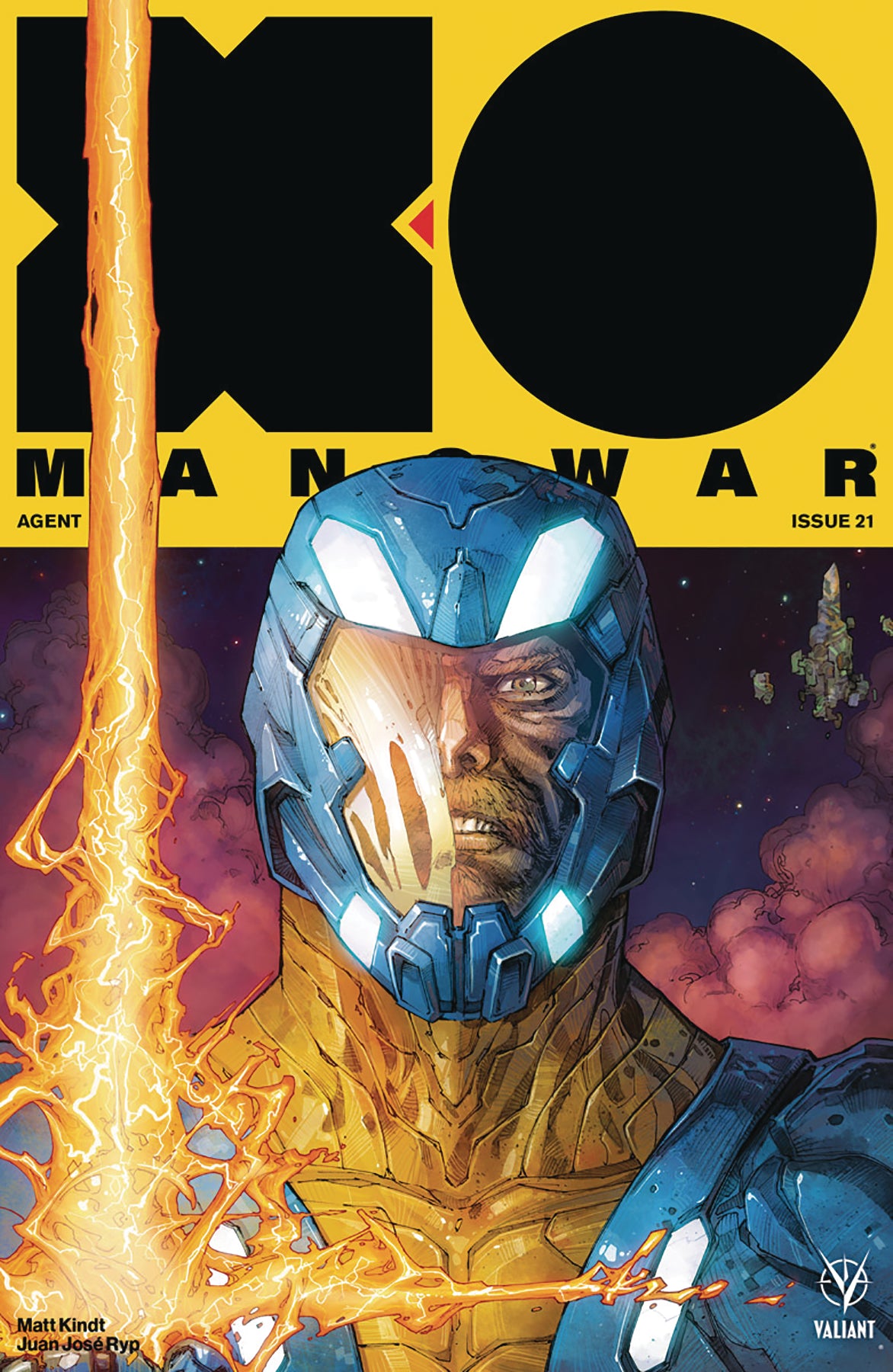 X-O MANOWAR (2017) #21 CVR A ROCAFORT COVER