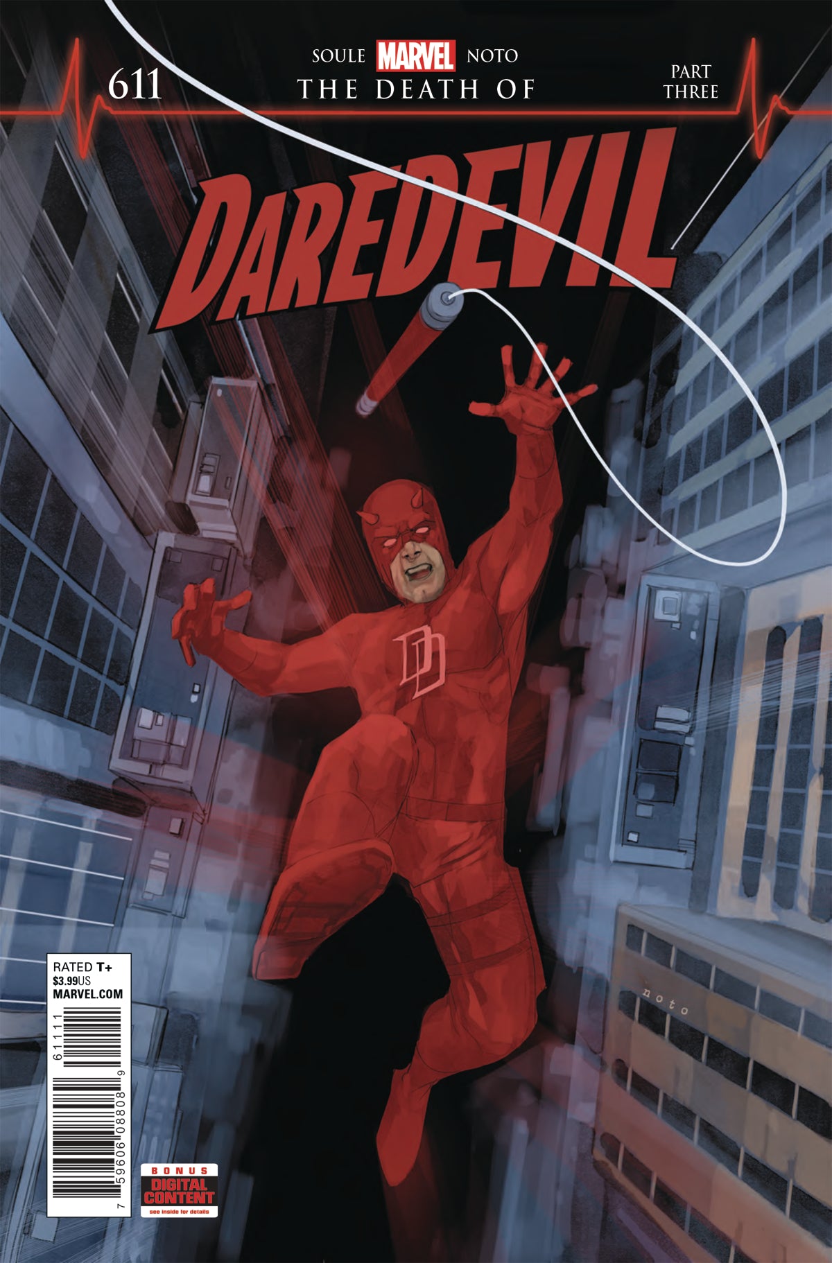 DAREDEVIL #611 COVER