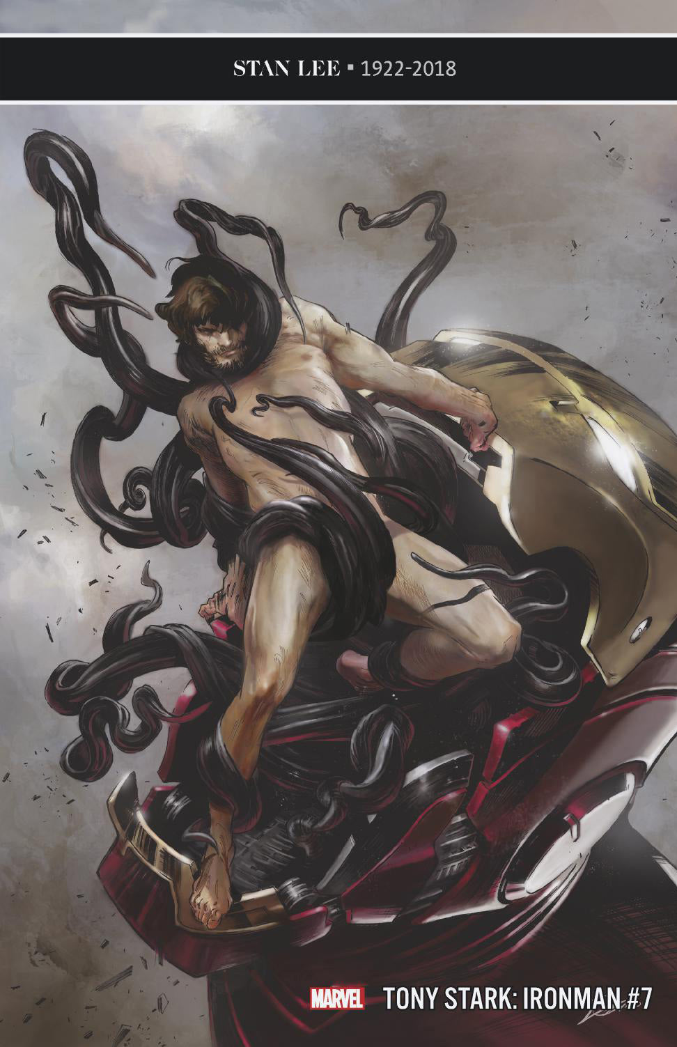 TONY STARK IRON MAN #7 COVER
