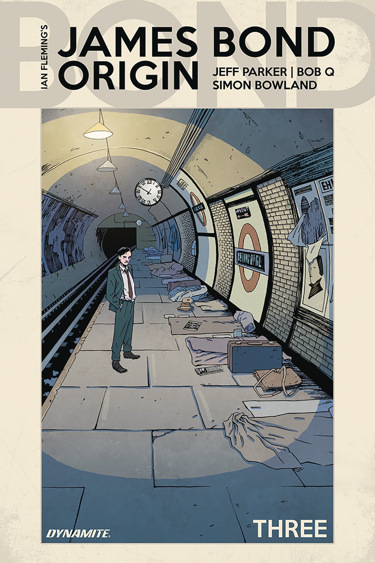 JAMES BOND ORIGIN #3 CVR B SHALVEY COVER