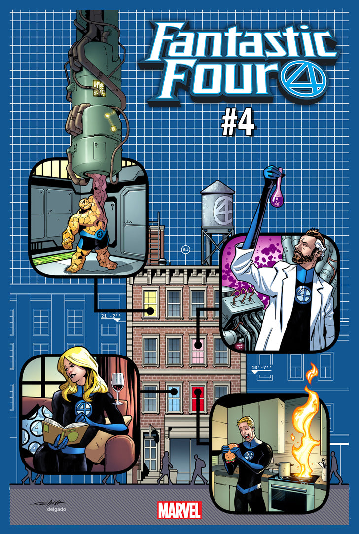 FANTASTIC FOUR #4 YANCY STREET VAR COVER