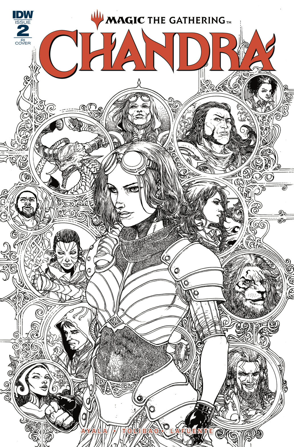 MAGIC THE GATHERING CHANDRA #2 10 COPY INCV TOLIBAO