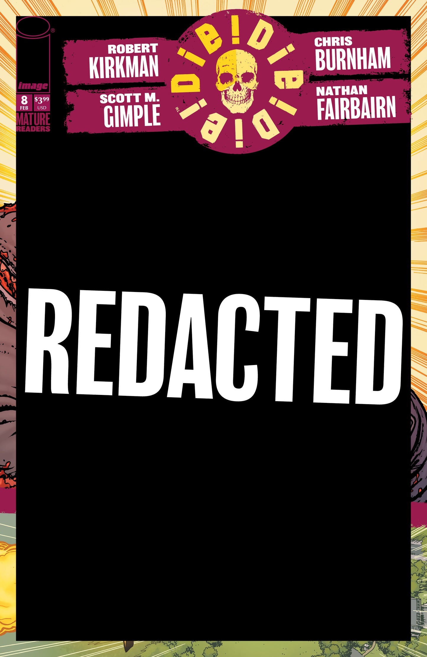 DIE DIE DIE #8 (MR) COVER