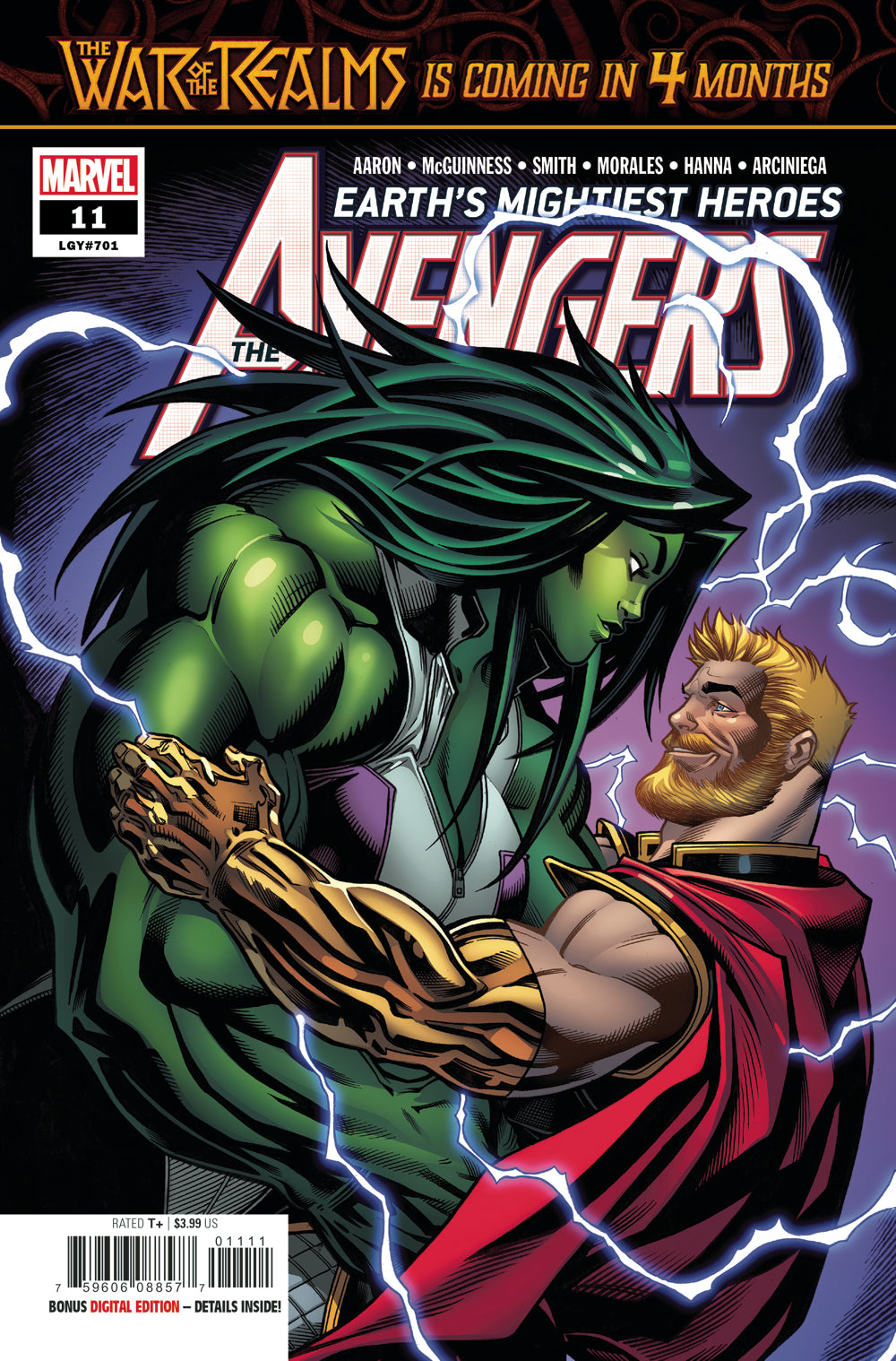 AVENGERS #11 COVER