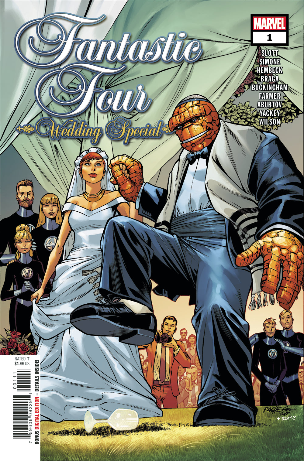 FANTASTIC FOUR WEDDING SPECIAL #1 COVER