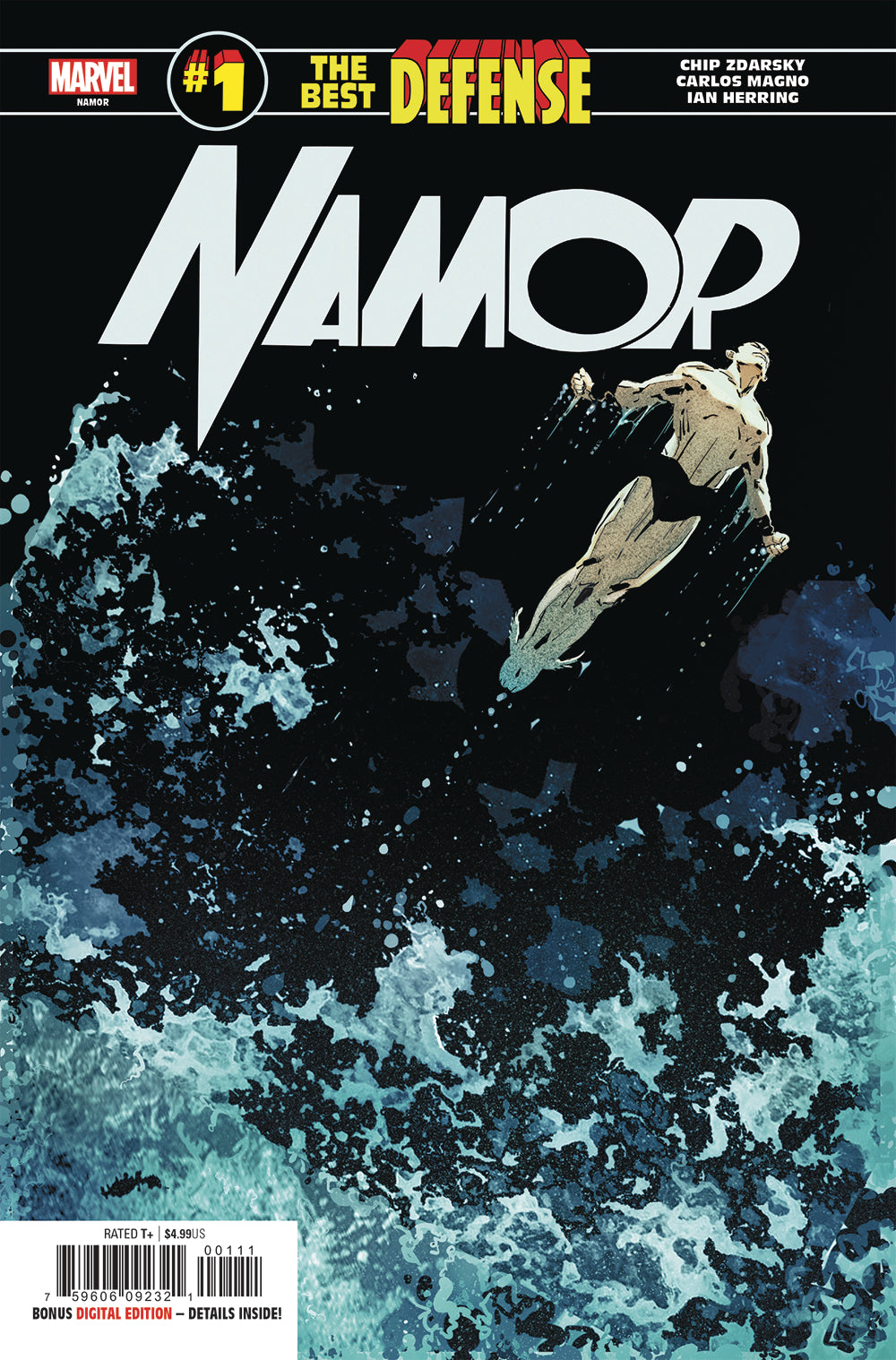DEFENDERS NAMOR #1 COVER