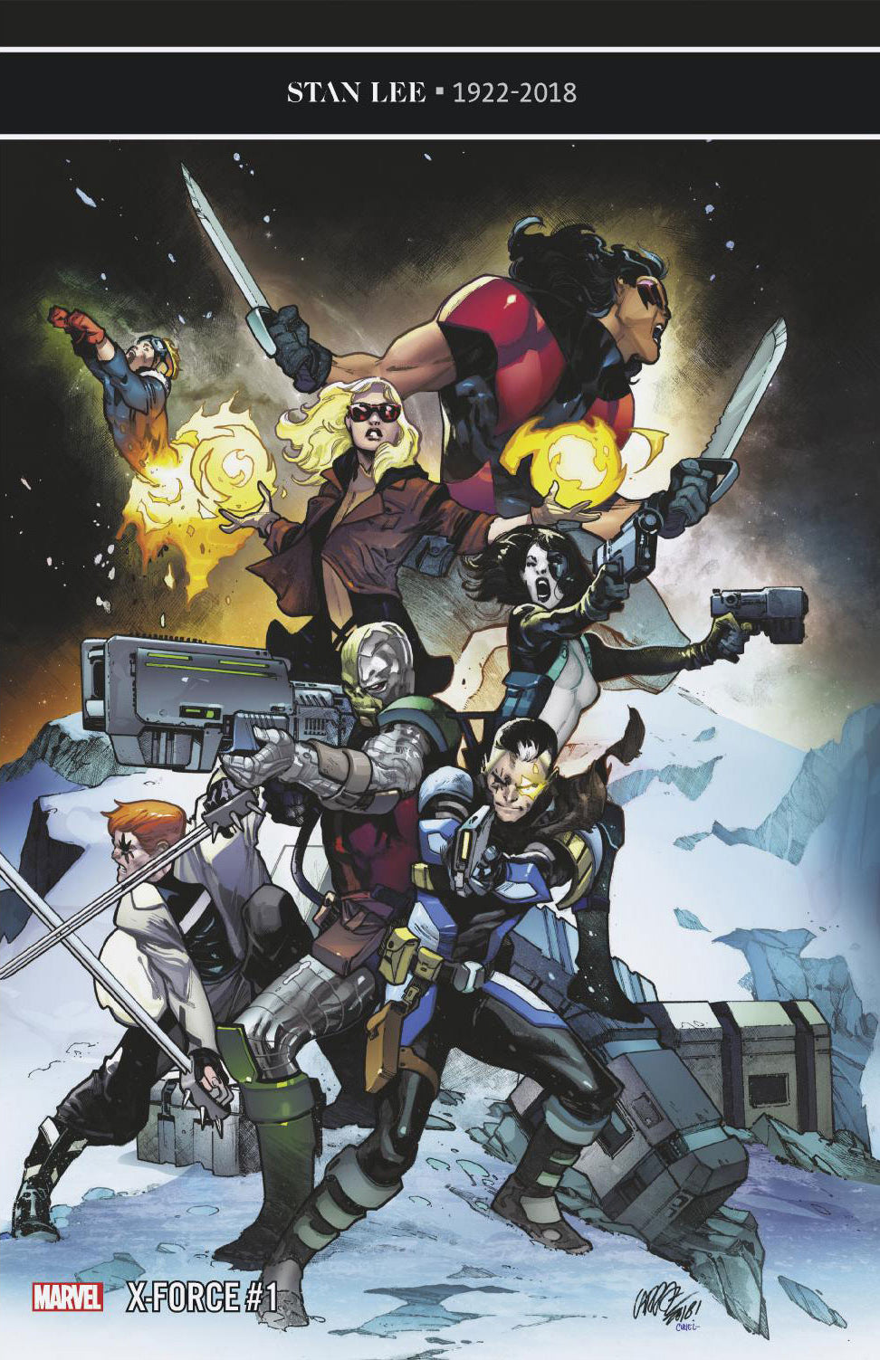 X-FORCE #1 COVER