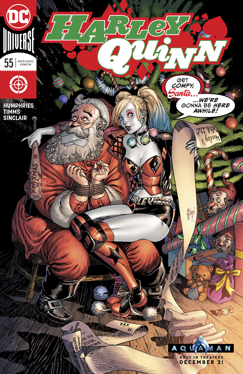 HARLEY QUINN #55 COVER