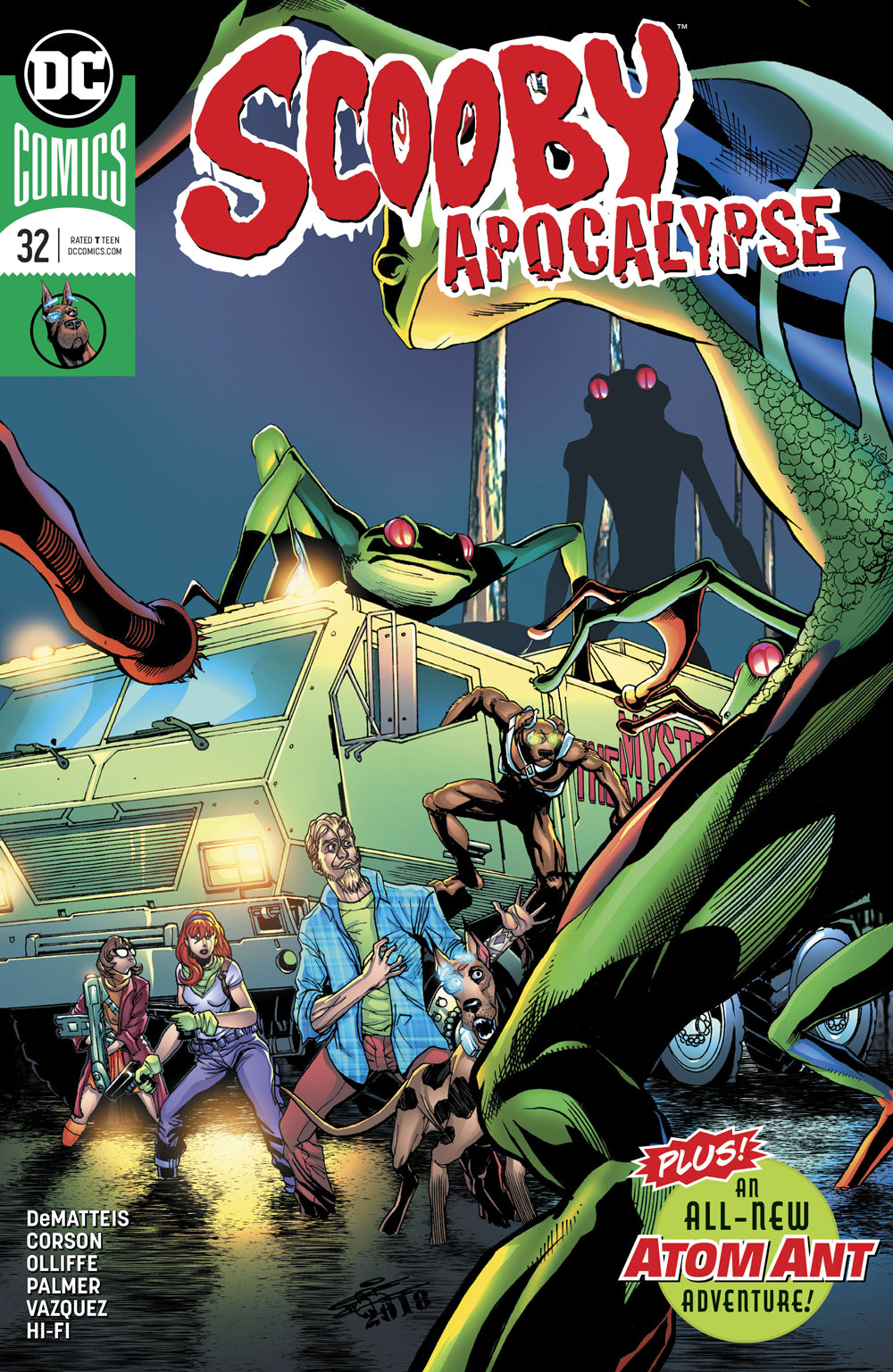 SCOOBY APOCALYPSE #32 COVER