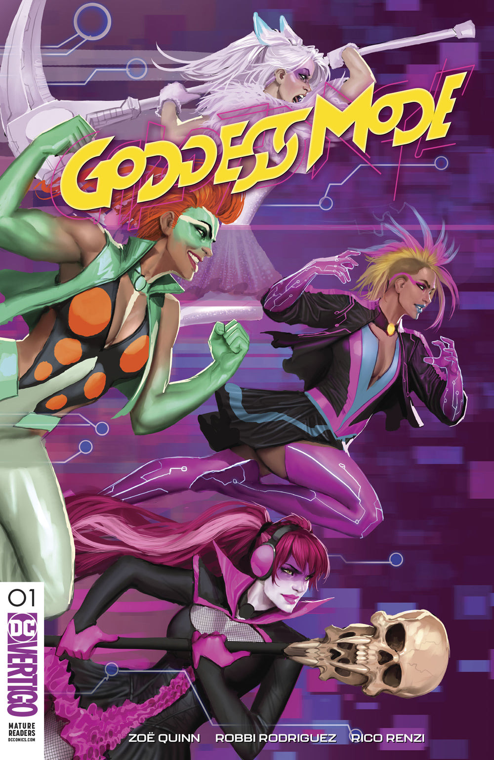 GODDESS MODE #1 VAR ED (MR) COVER