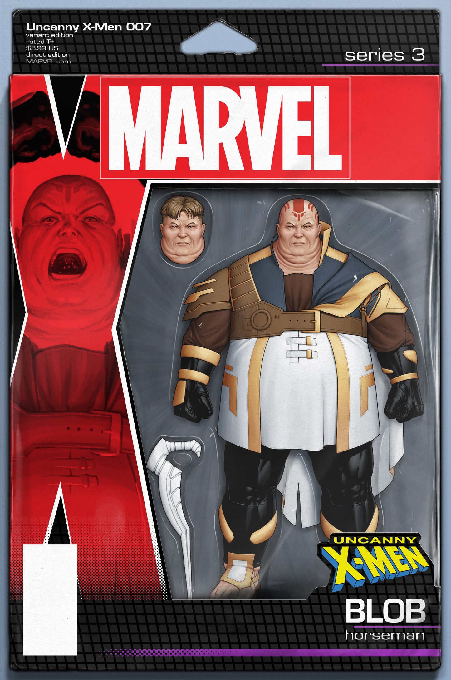 UNCANNY X-MEN #7 CHRISTOPHER ACTION FIGURE VAR COVER
