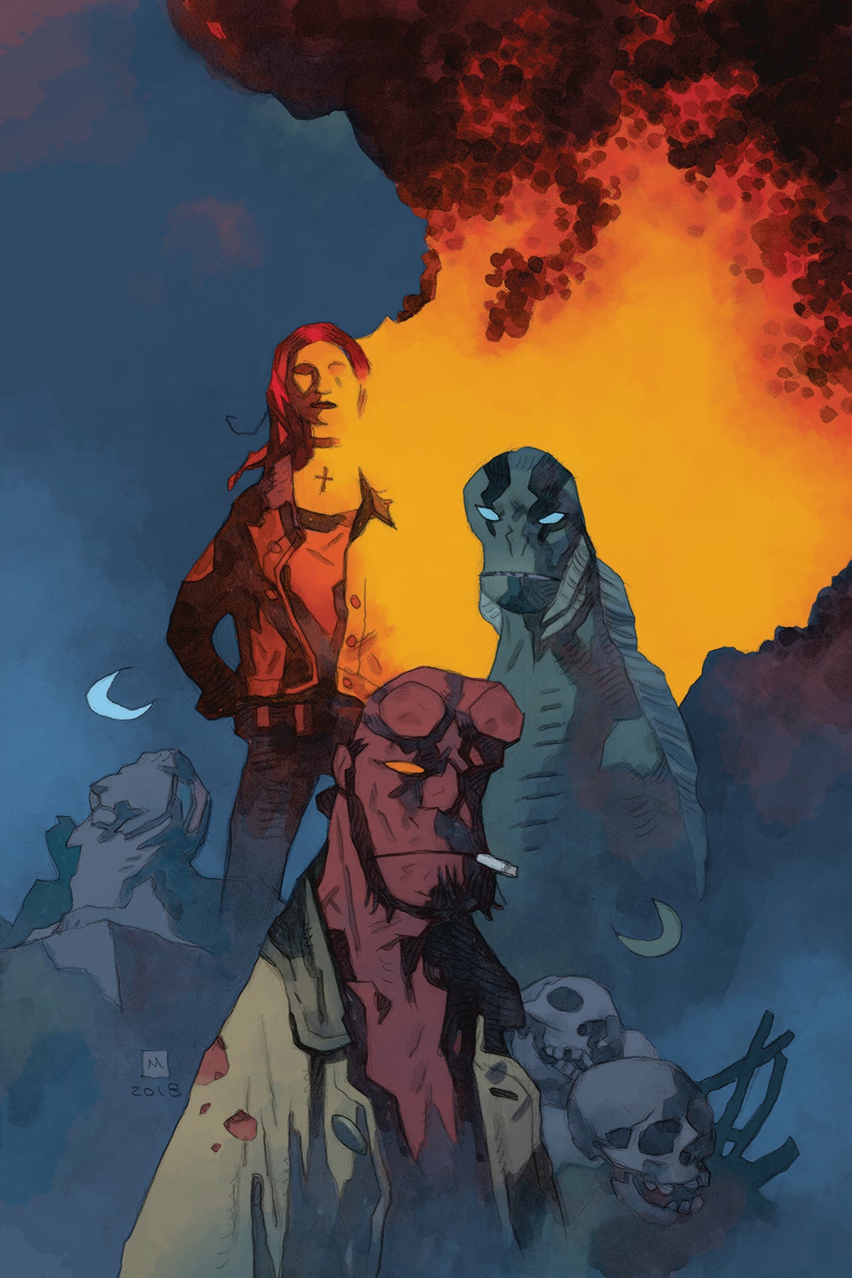 BPRD DEVIL YOU KNOW #11 CVR B MIGNOLA COVER