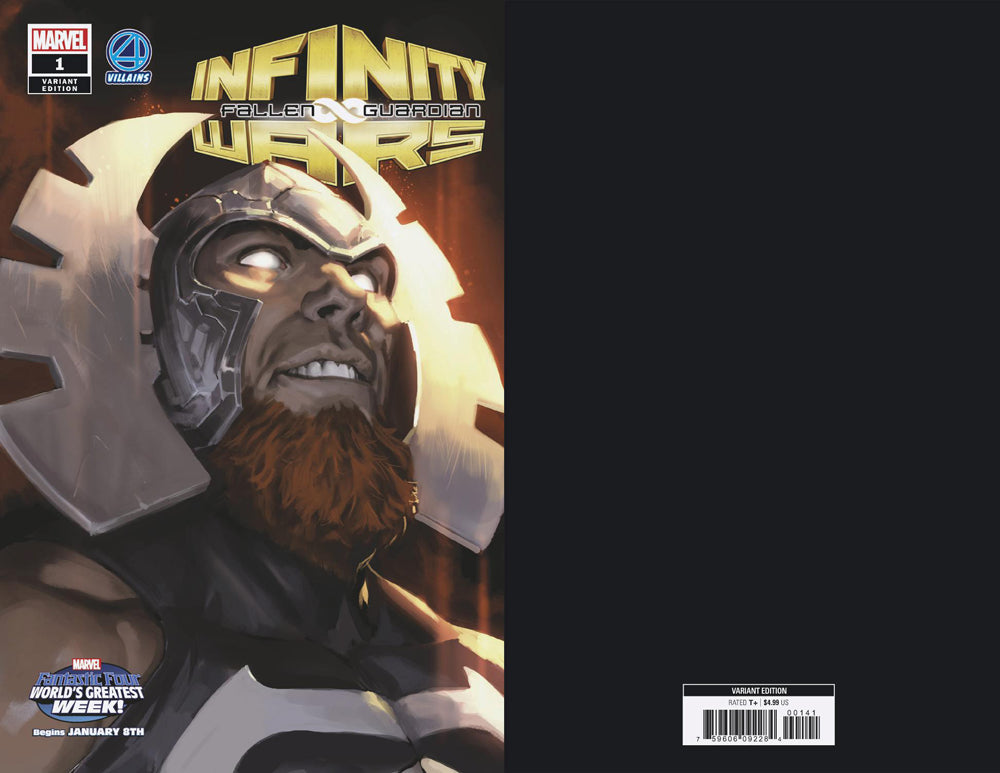 INFINITY WARS FALLEN GUARDIAN #1 DJURDJEVIC FF VILLAINS VAR COVER