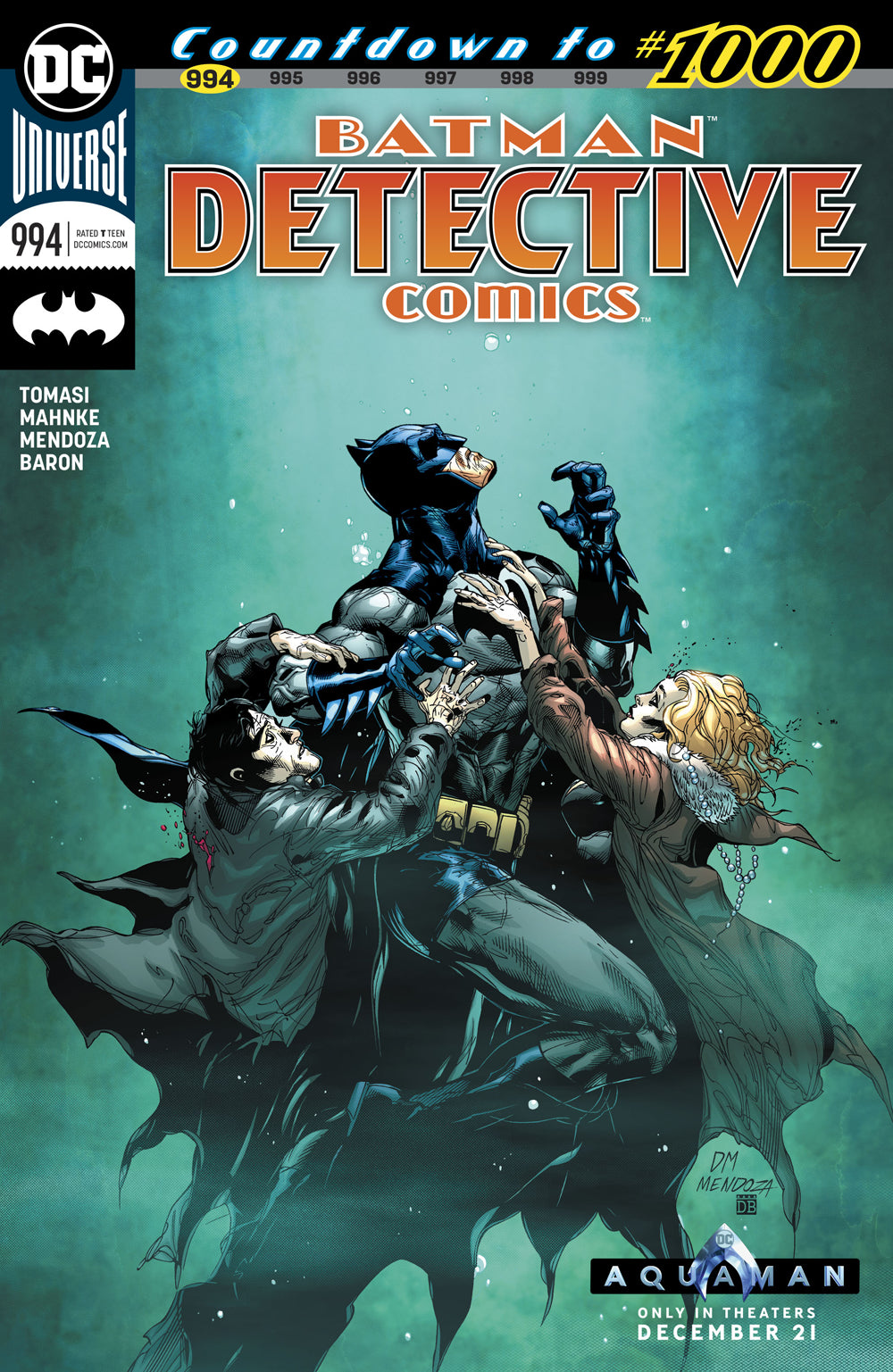 DETECTIVE COMICS #994 COVER