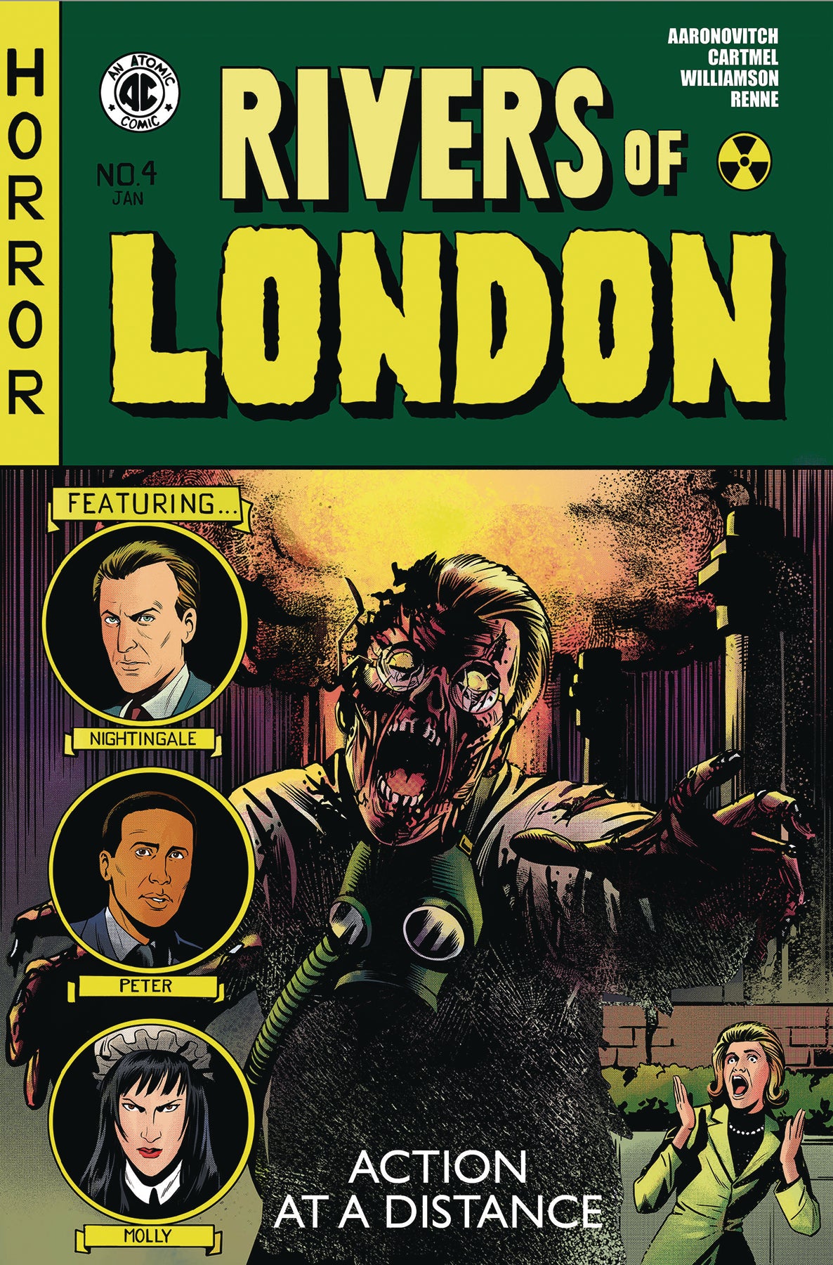 RIVERS OF LONDON #4 (OF 4) ACTION AT A DISTANCE (MR) COVER