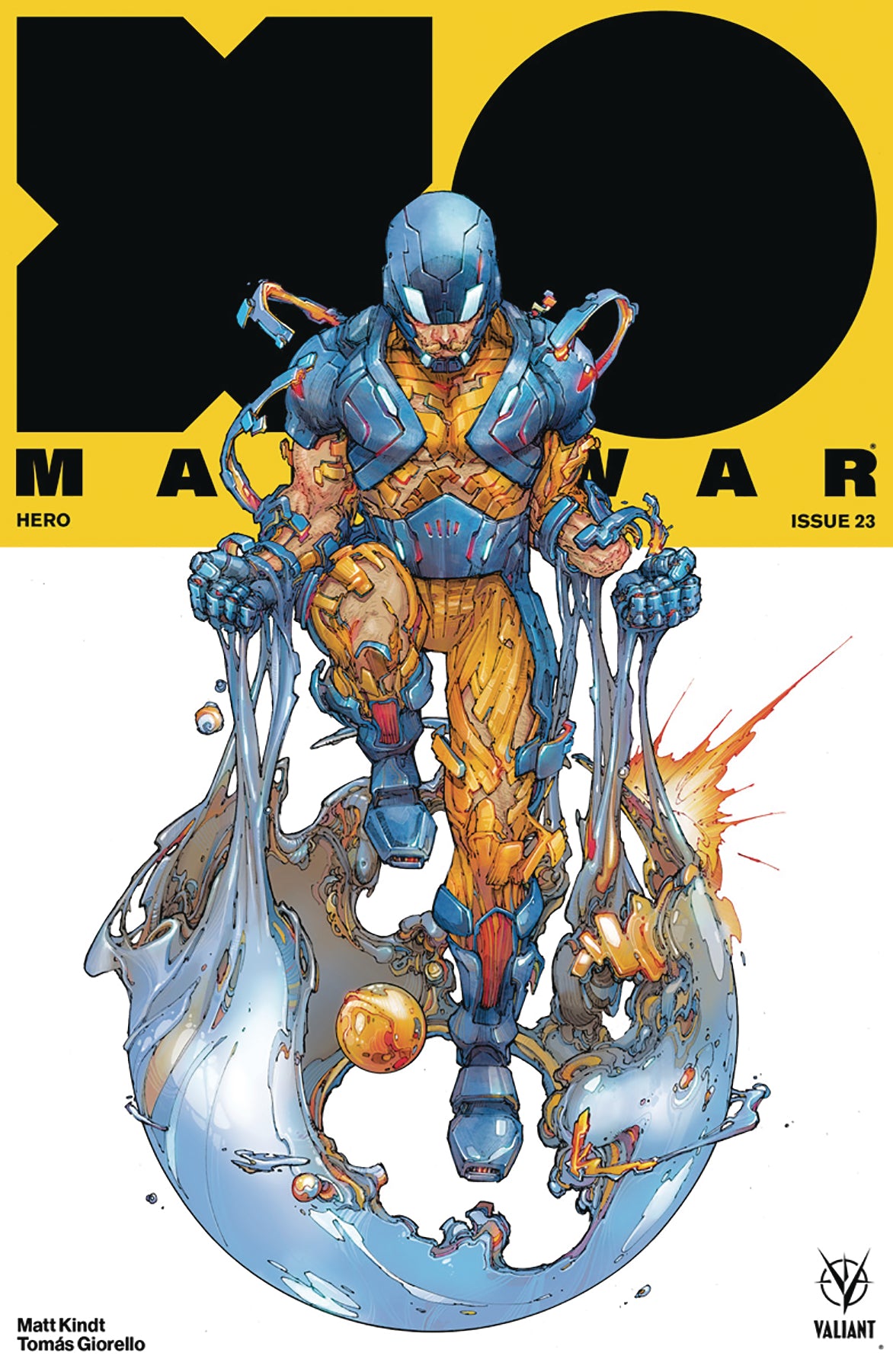 X-O MANOWAR (2017) #23 CVR A ROCAFORT COVER