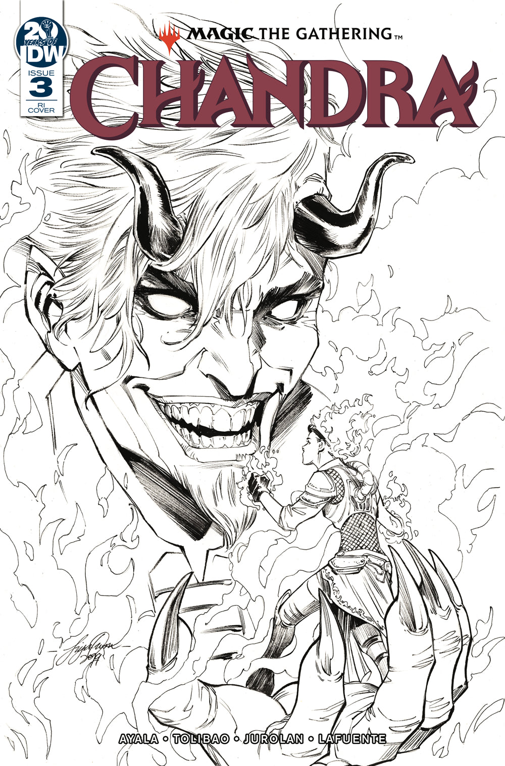 MAGIC THE GATHERING CHANDRA #3 10 COPY INCV OUM