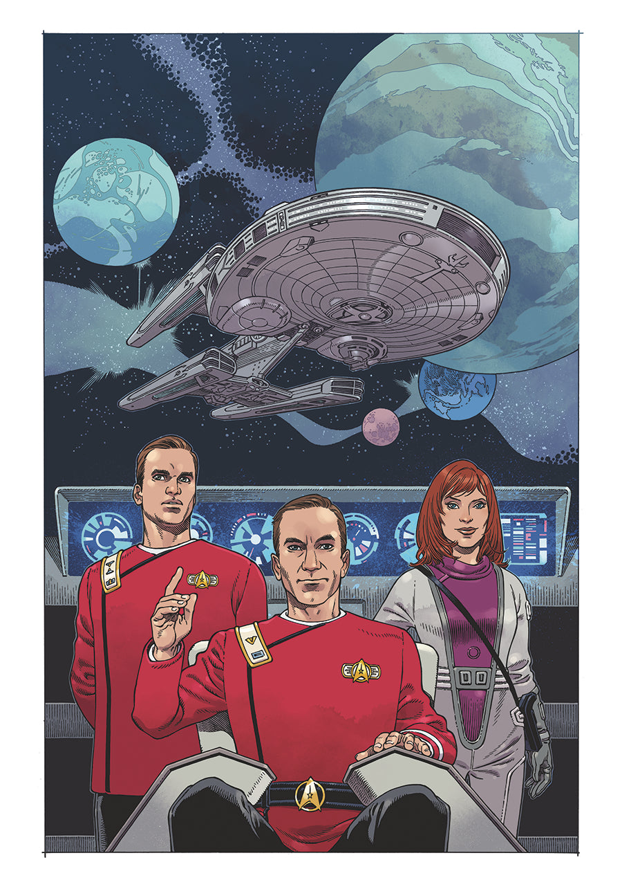 STAR TREK IDW 2020 WOODWARD COVER