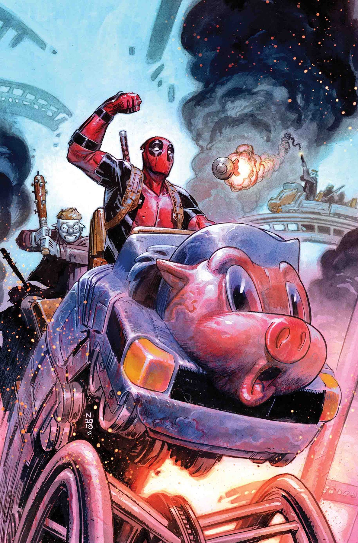 DEADPOOL #8 COVER