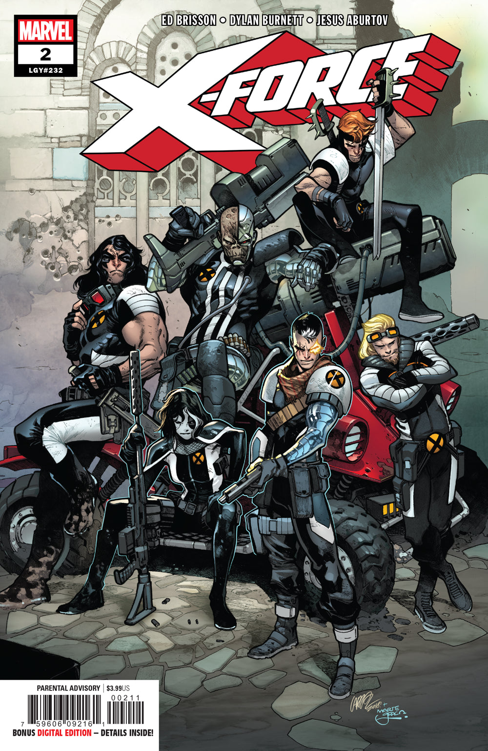 X-FORCE #2 COVER
