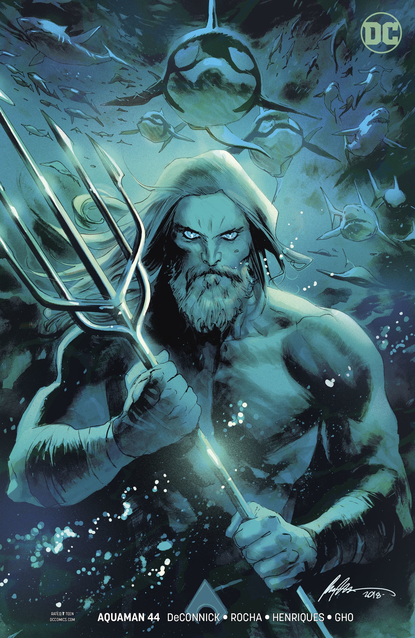 AQUAMAN #44 VAR ED COVER