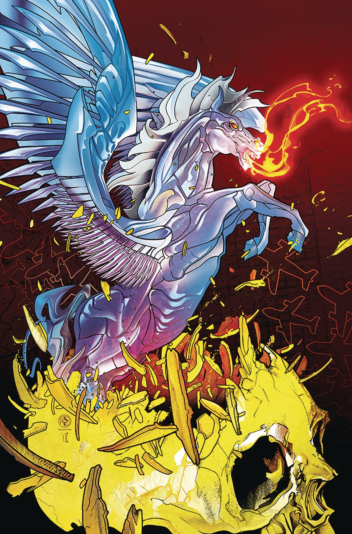 CONSPIRACY #3 (OF 5) DENVER AIRPORT CVR A COLAPIETRO COVER