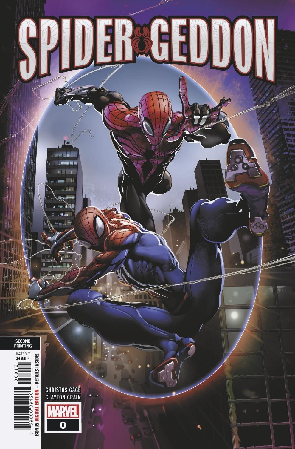 SPIDERGEDDON #0 2ND PTG CRAIN VAR COVER