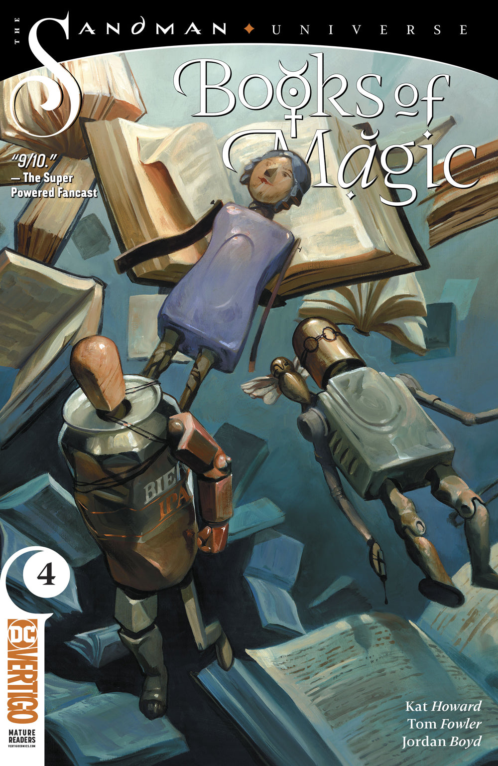 BOOKS OF MAGIC #4 (MR) COVER