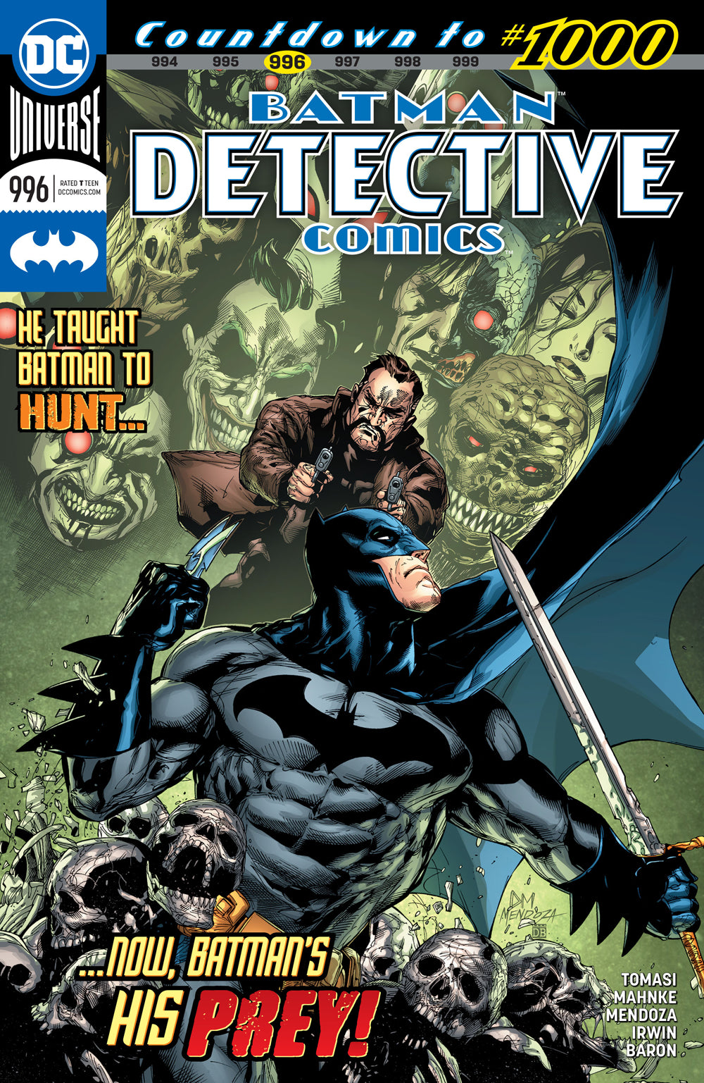 DETECTIVE COMICS #996 COVER