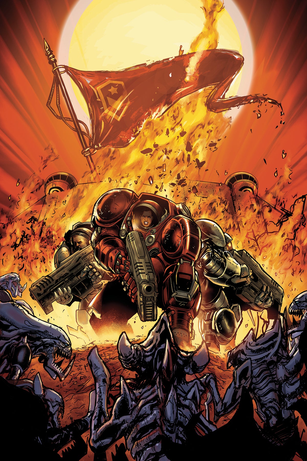 STARCRAFT SOLDIERS #1 (OF 4) COVER