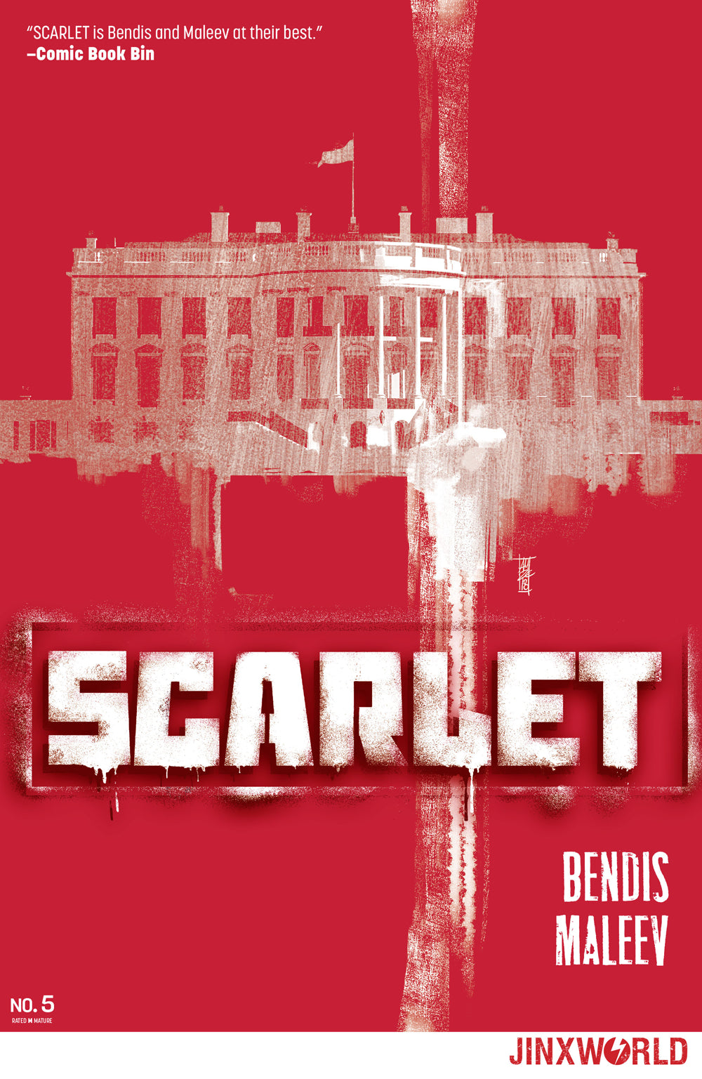 SCARLET #5 (OF 5) (MR) COVER