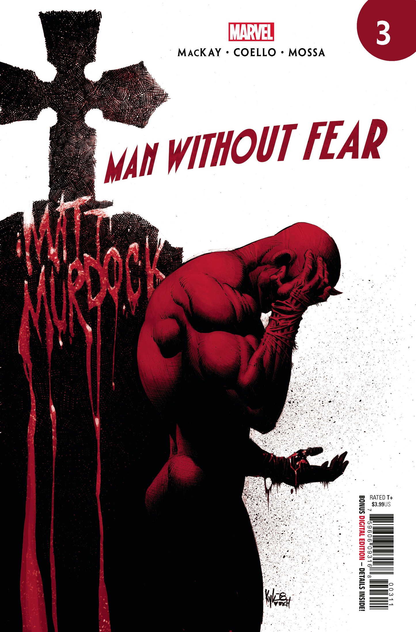 MAN WITHOUT FEAR #3 COVER
