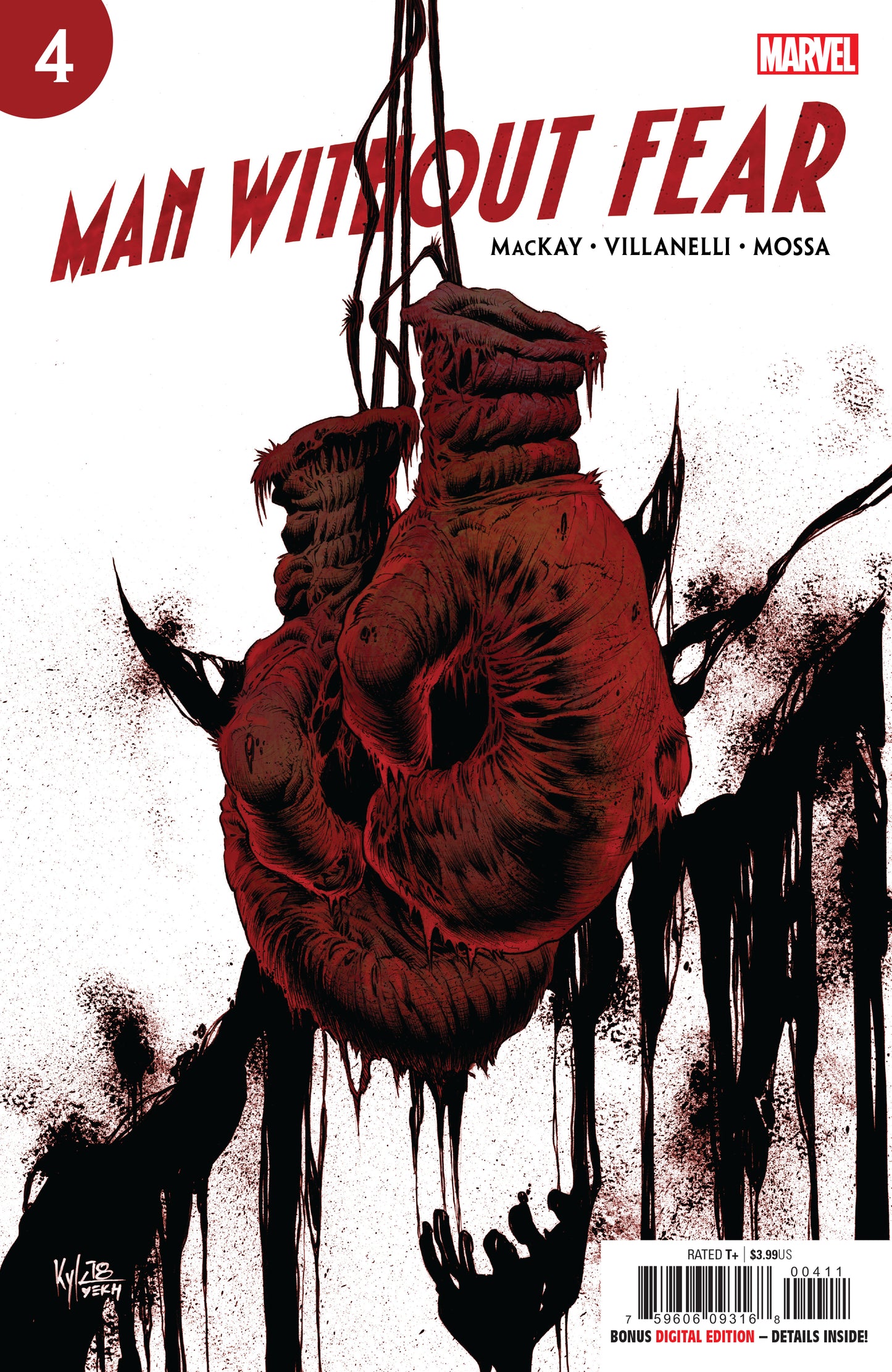 MAN WITHOUT FEAR #4 COVER