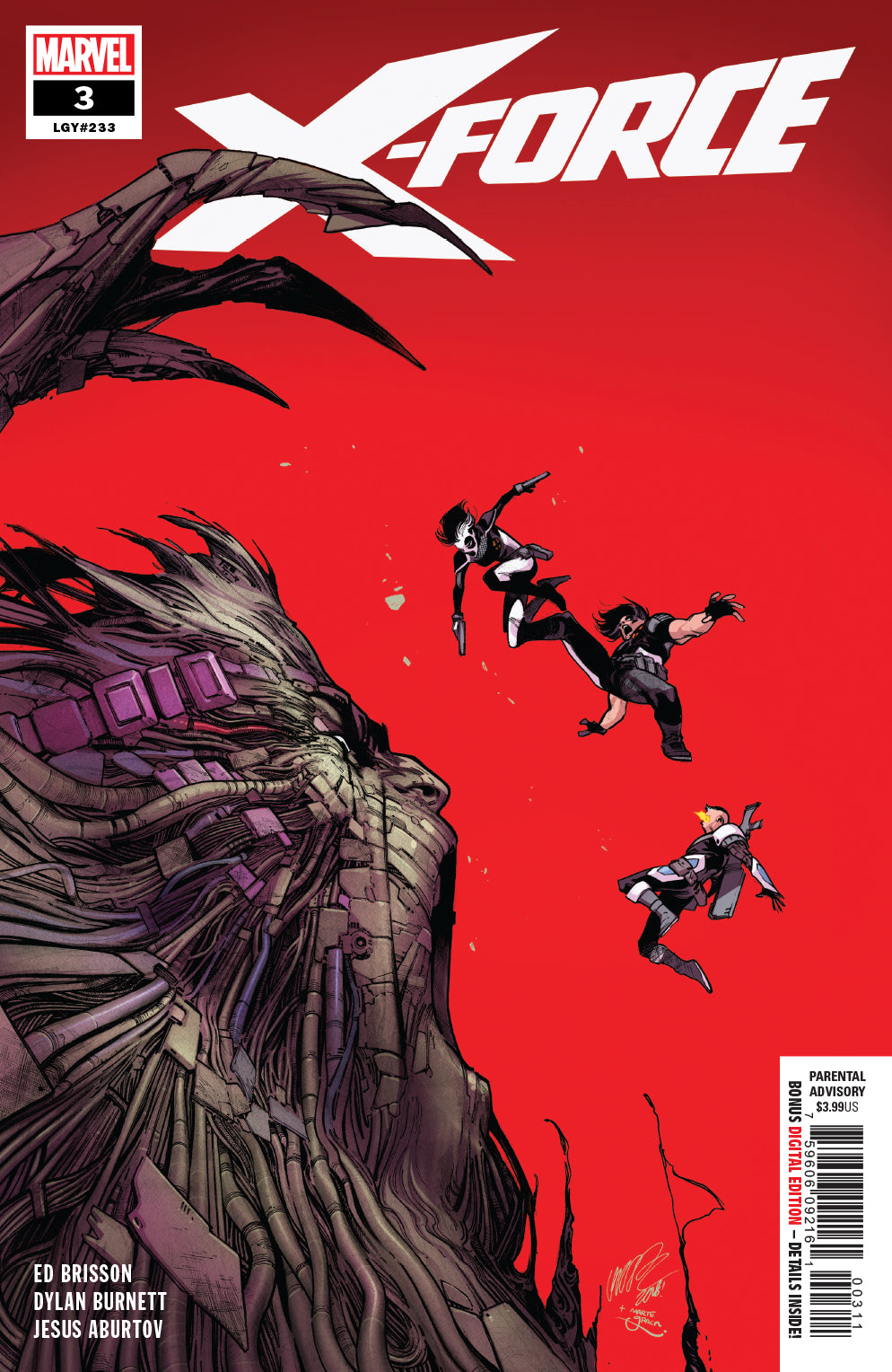 X-FORCE #3 COVER
