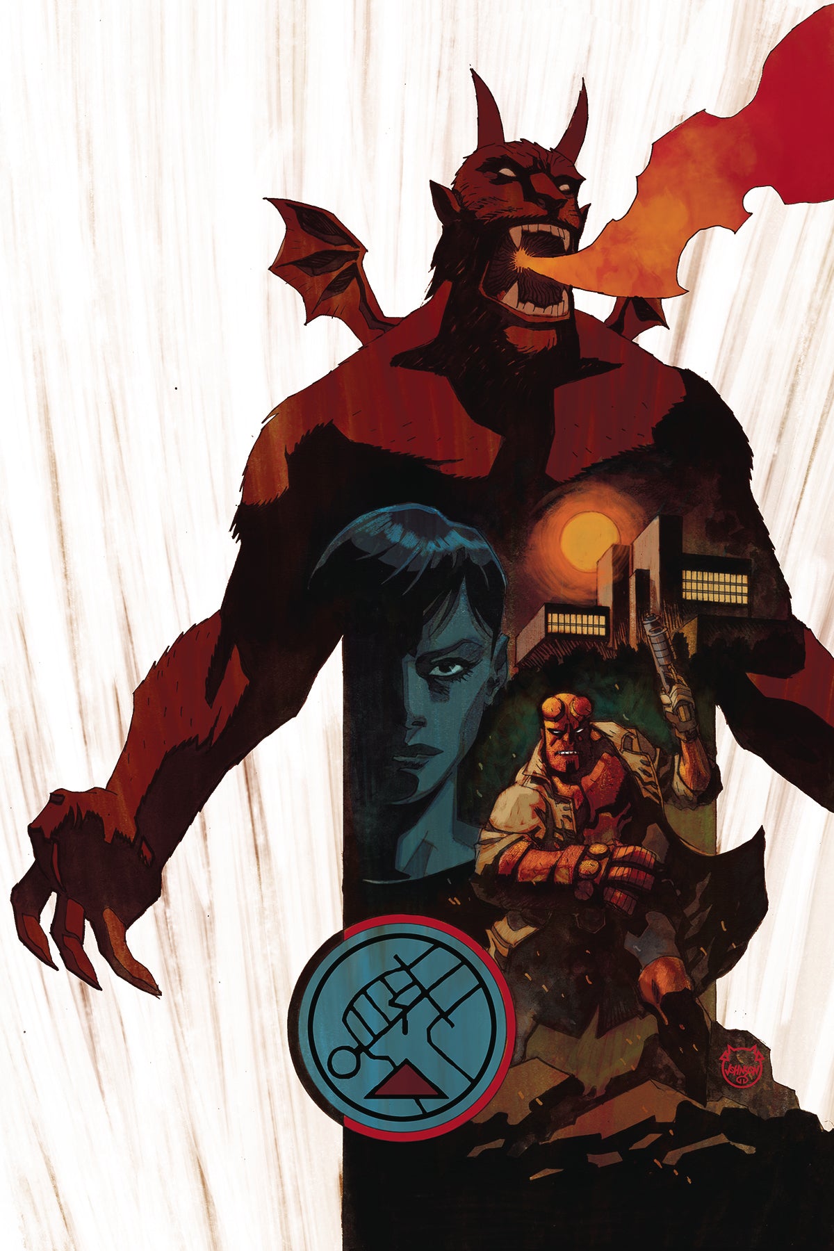 HELLBOY AND BPRD 1956 #4 (OF 5) COVER