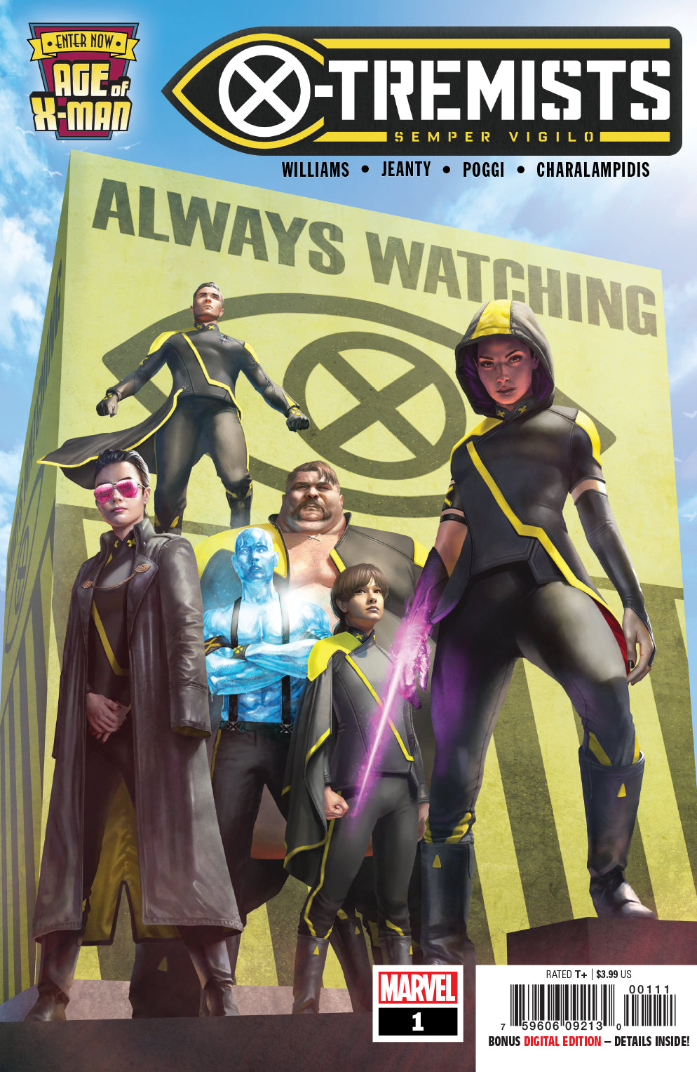 AGE OF X-MAN X-TREMISTS #1 (OF 5) COVER