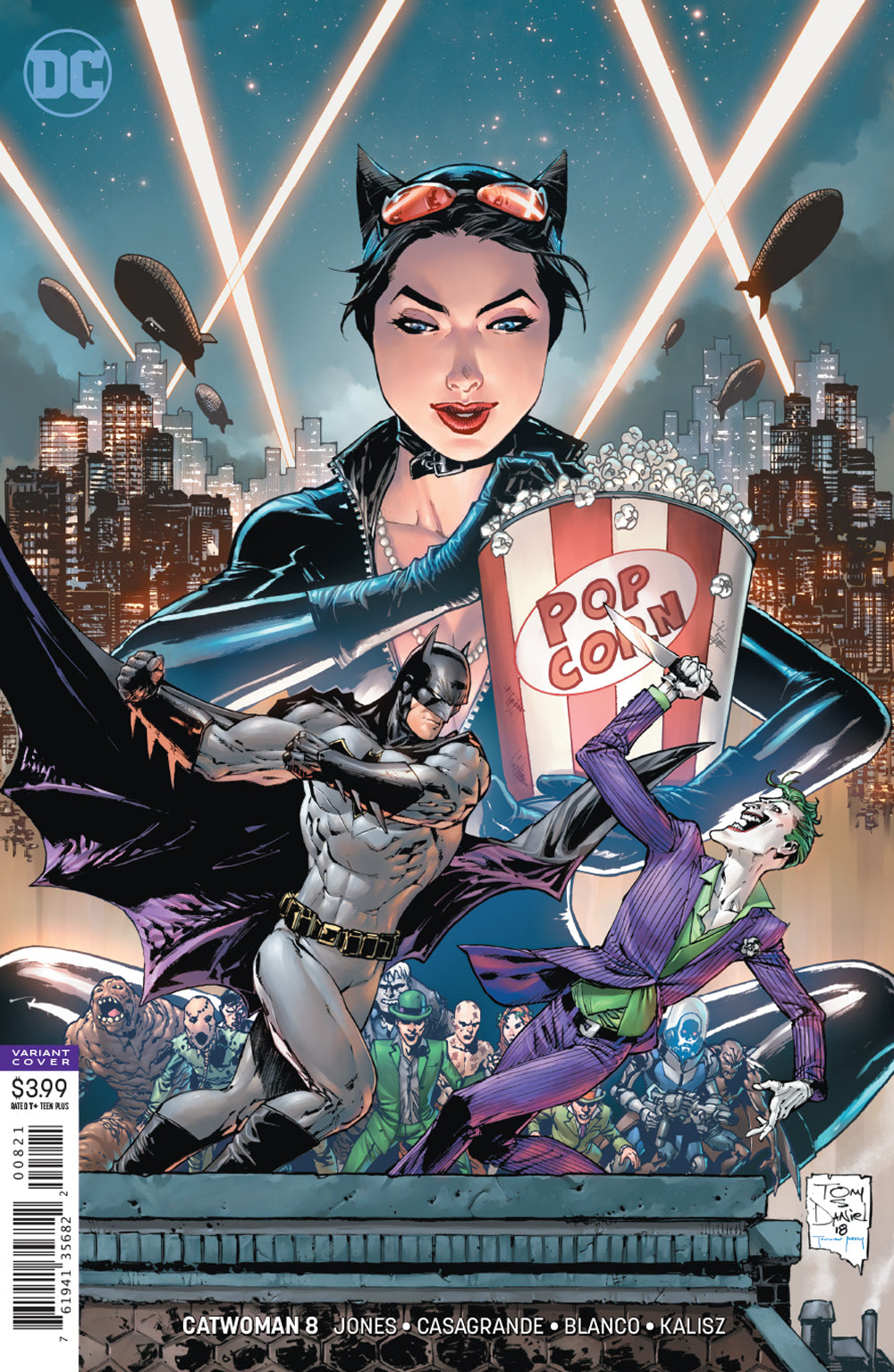 CATWOMAN #8 VAR ED COVER