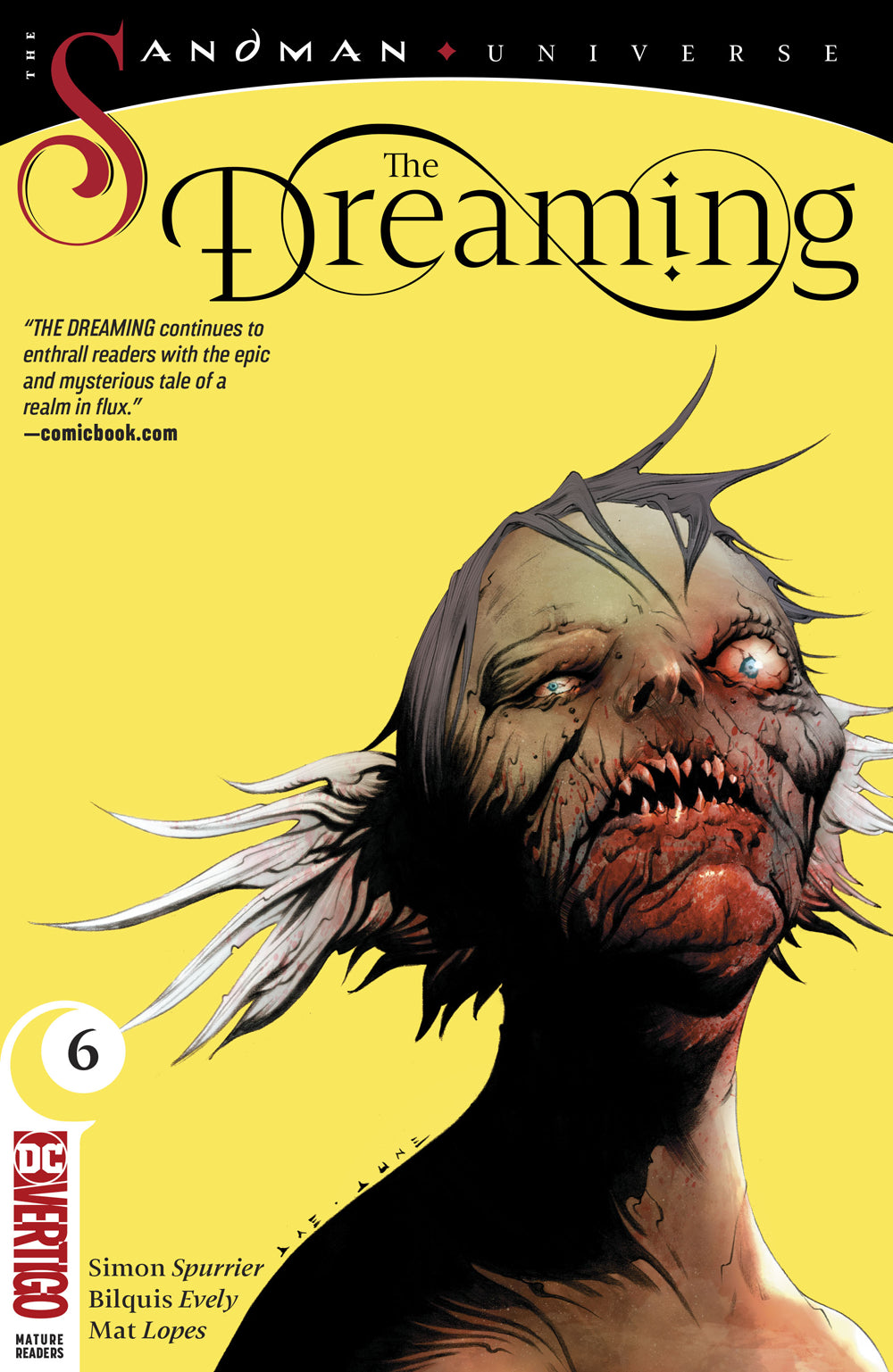 DREAMING #6 (MR) COVER