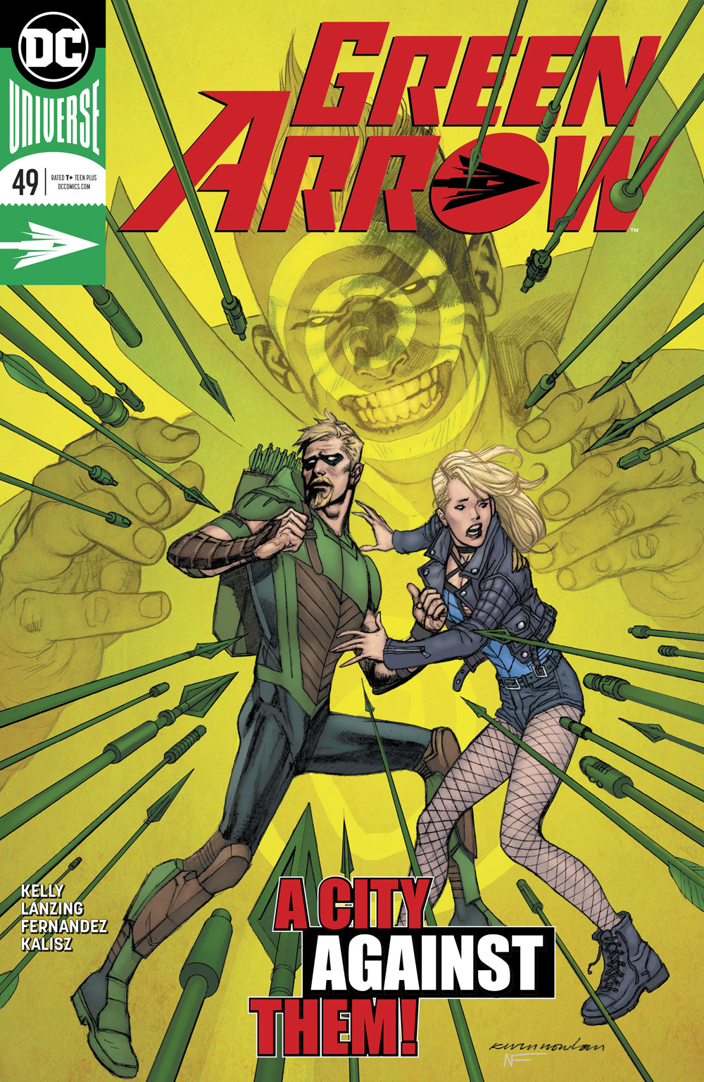 GREEN ARROW #49 COVER
