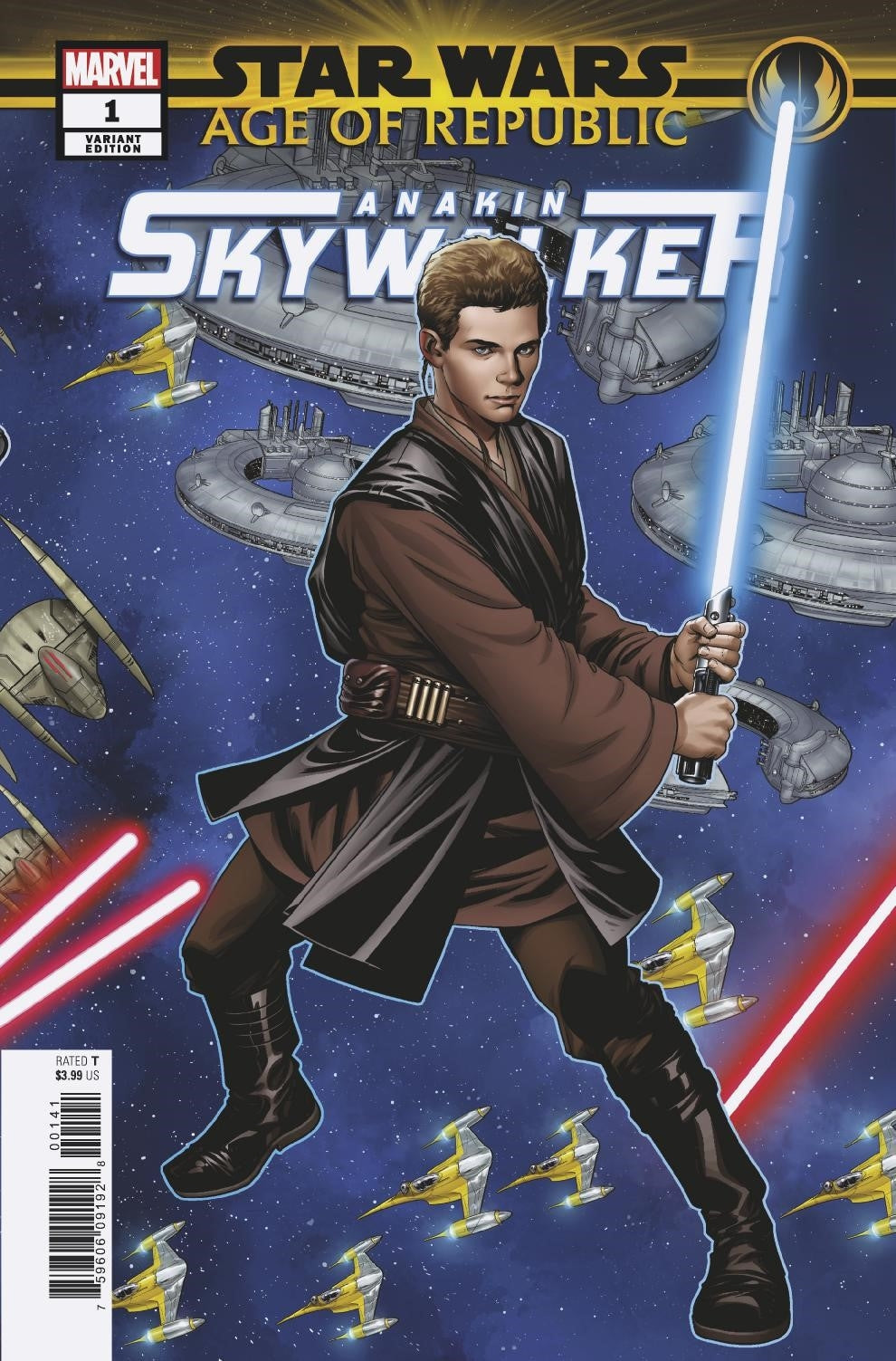 STAR WARS AOR ANAKIN SKYWALKER #1 MCKONE PUZZLE PC VAR COVER