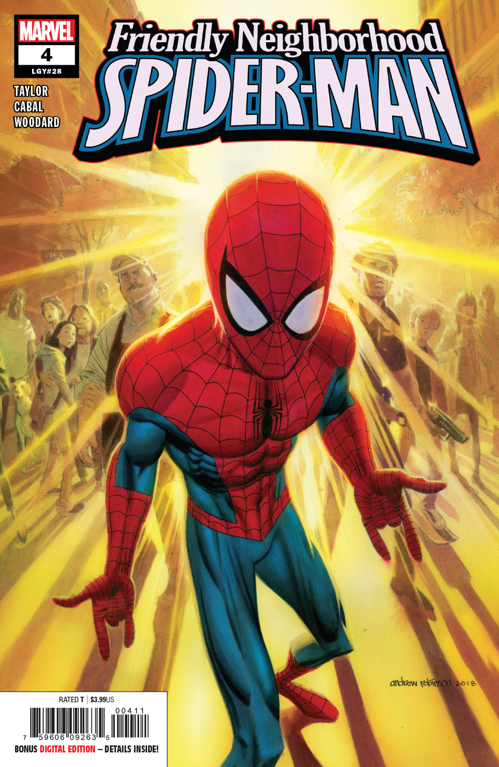 FRIENDLY NEIGHBORHOOD SPIDER-MAN #4 COVER