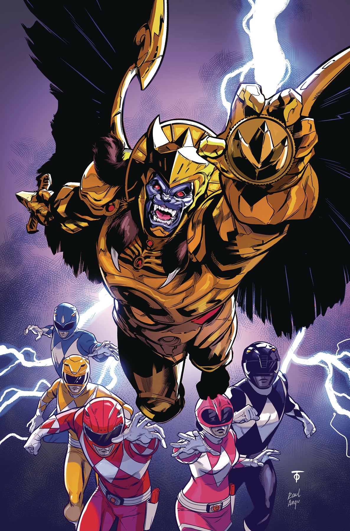 GO GO POWER RANGERS #18 MAIN & MIX COVER