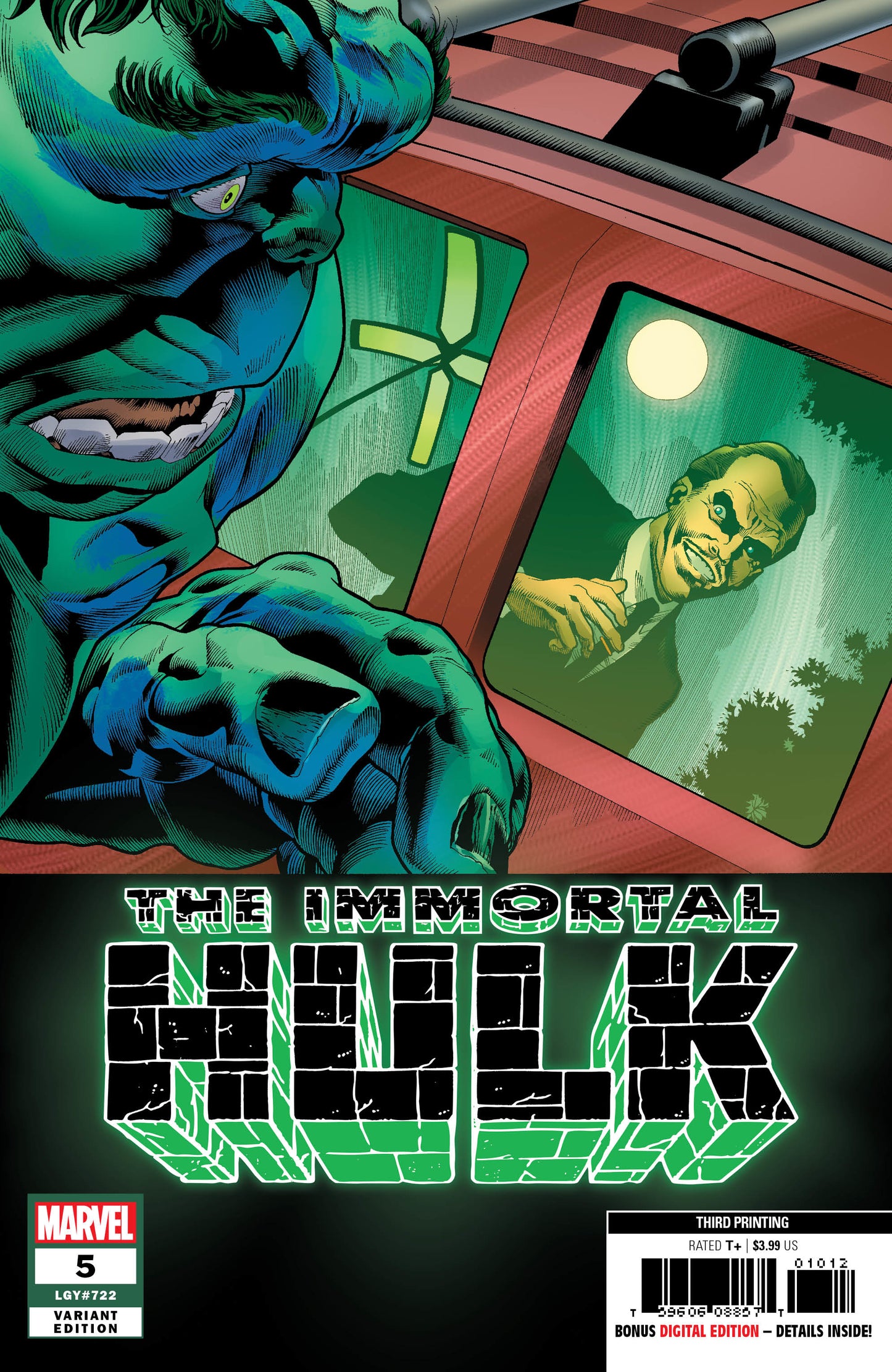 IMMORTAL HULK #5 3RD PTG BENNETT VAR