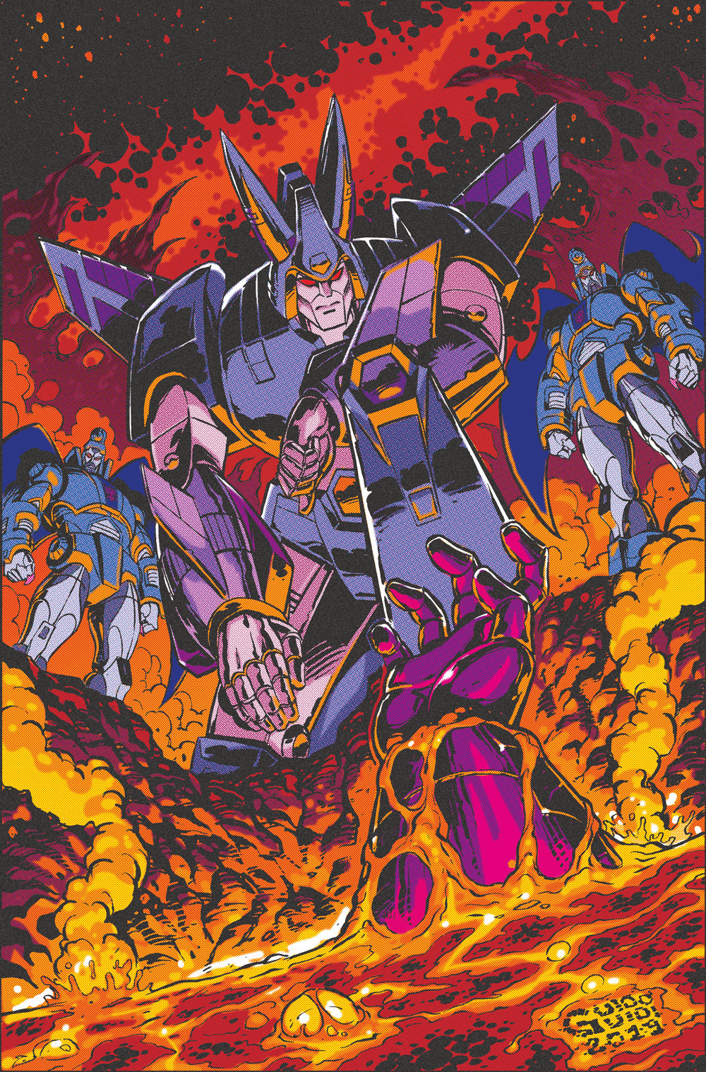 TRANSFORMERS #9 10 COPY INCV GUIDI
