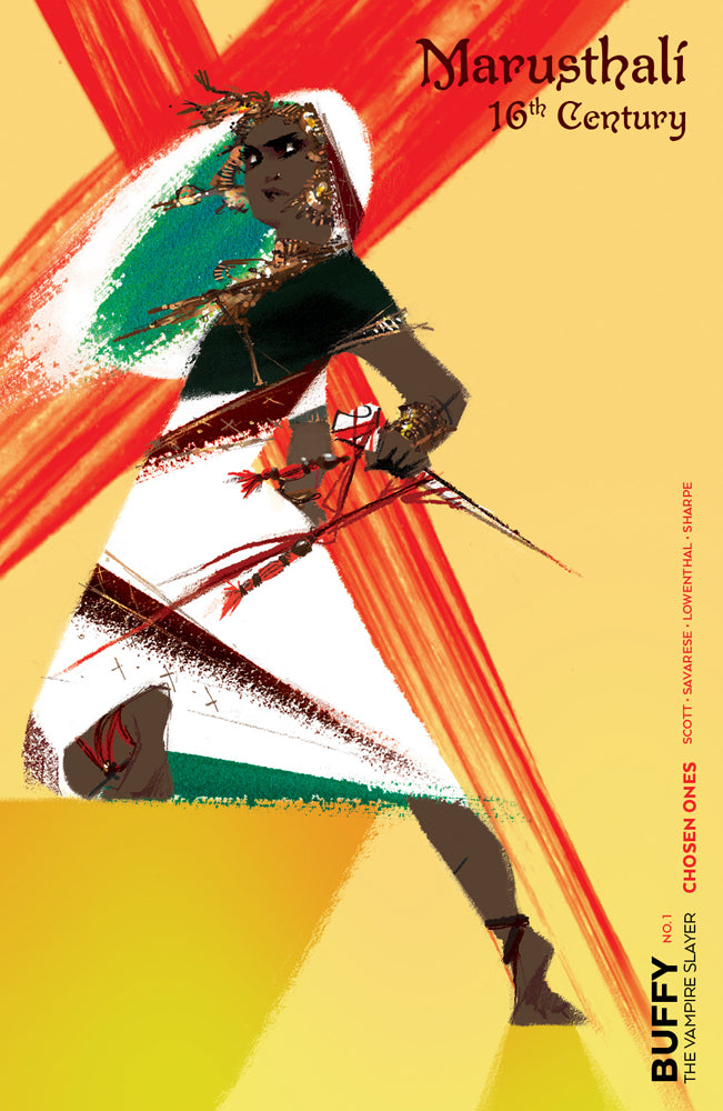 BUFFY VAMPIRE SLAYER CHOSEN ONES #1 PREORDER YOON